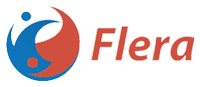 Flera Logo Red 200 87